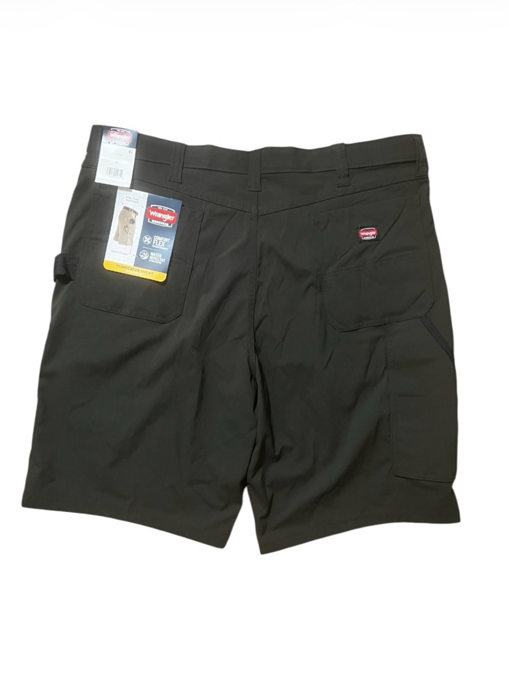Wrangler Workwear Gray Fabricator Performance Shorts Men’s Size 40 Stretch New